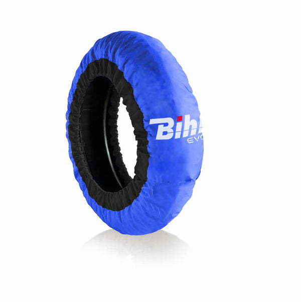 BIHR otthoni pálya EVO2 Autoregulált gumiabroncs melegebb kék gumiabroncs első 120 / hátsó 180-200mmsbk-A-Blue