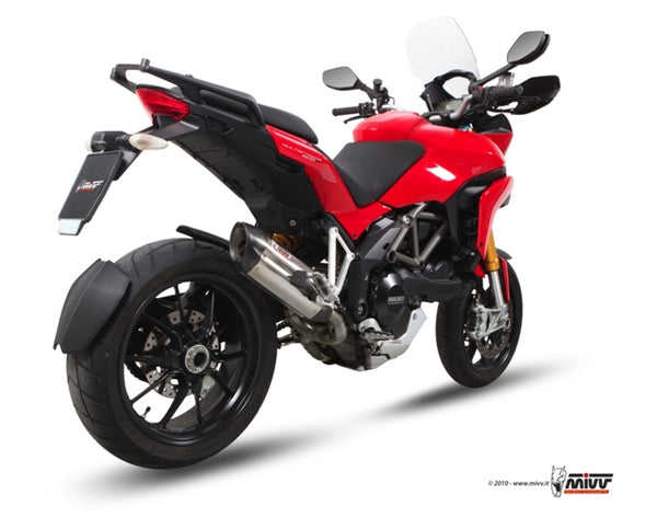 MIVV Suono rozsdamentes/szén-end sapka csúszás-ducati multistrada 1200 00.73.d.027.l7