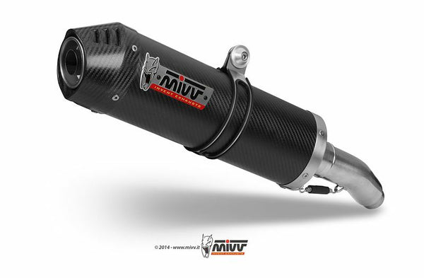 MIVV ovális szénsapka dupla csúszás szén yamaha xt660 x/r y.017.l3c