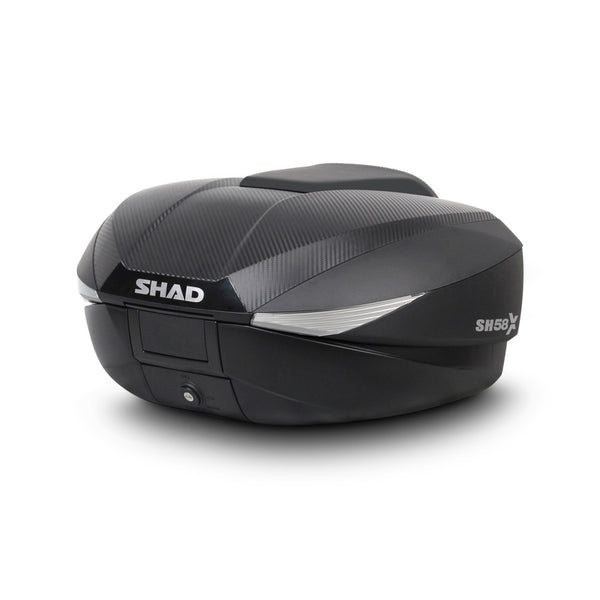 Shad Sh58X Topbox - carbon fiber finish & expandable design