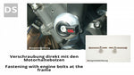 LSL Crash Protectors illesztő készlet Black Honda CMX 500 550H165SW