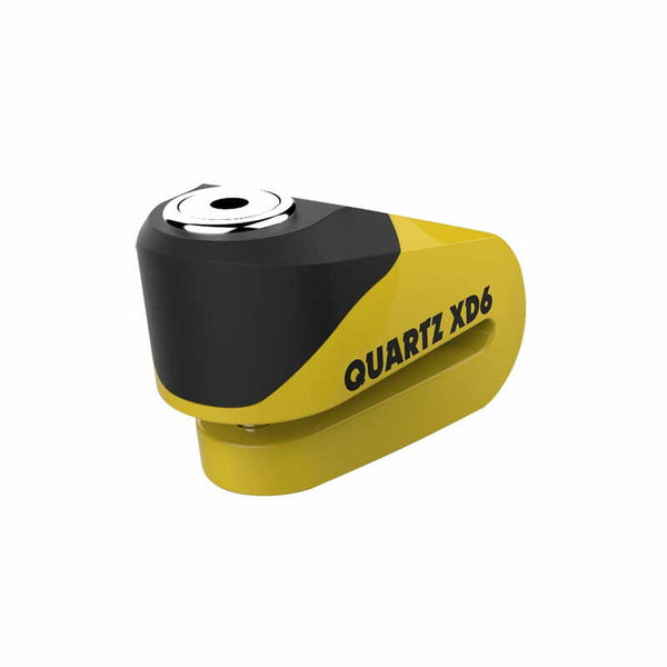 Oxford Quartz XD6 tárcsafék zár - Ø6mm sárga/fekete