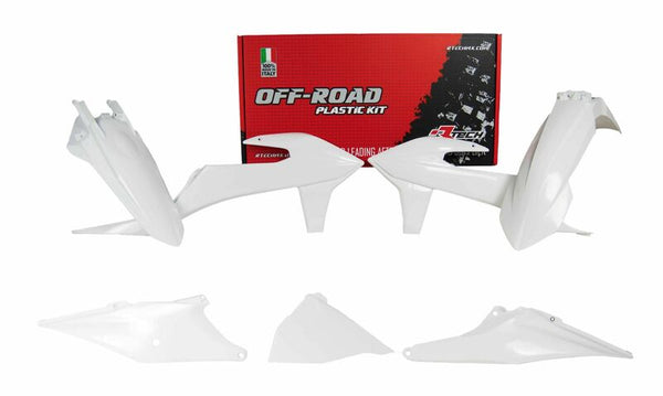 Racetech műanyag készlet White KTM Exc R-Kittm-Bn0-420