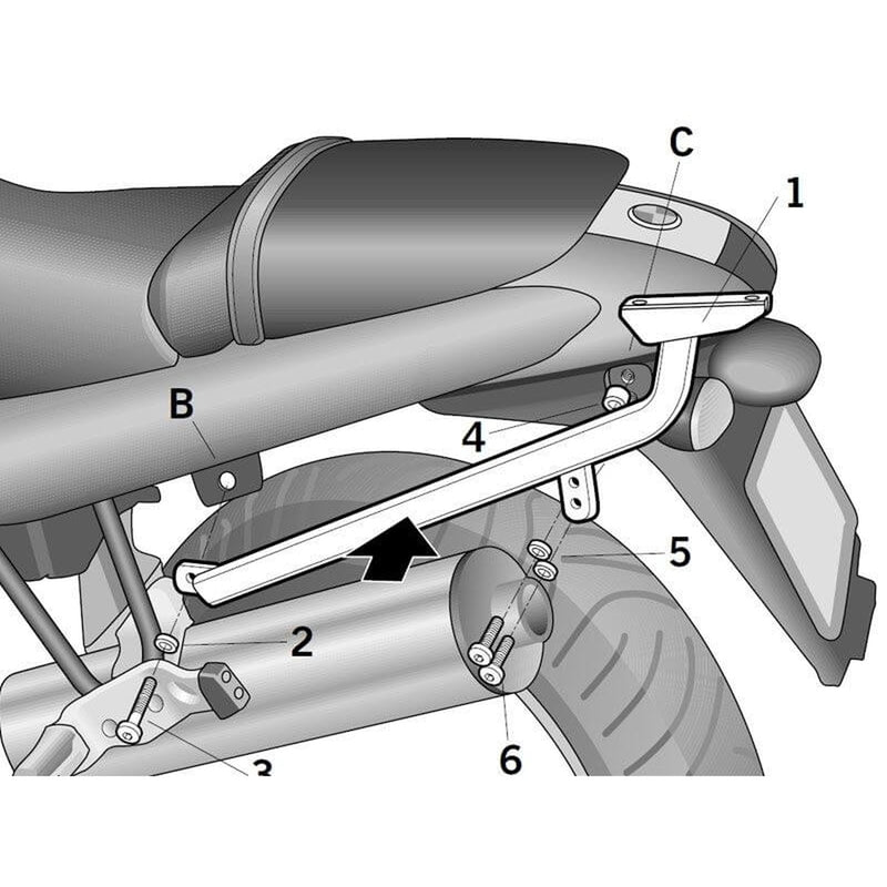 Shad Top Master illesztő készlet - BMW W0R82ST