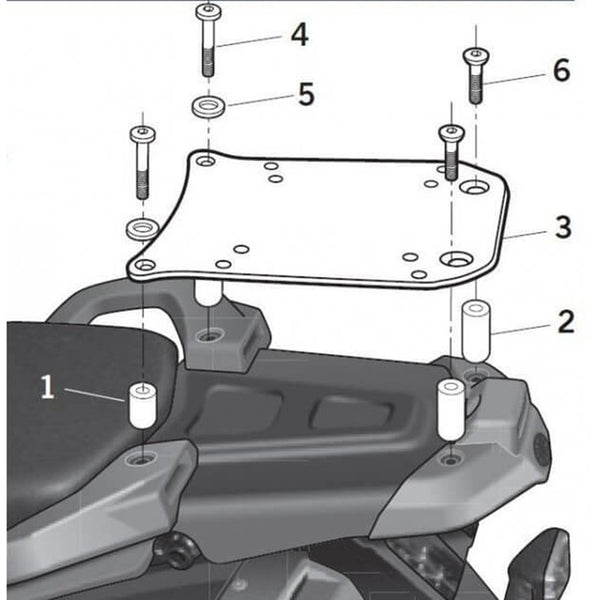 Shad Top Master illesztő készlet - Yamaha y0xt68st
