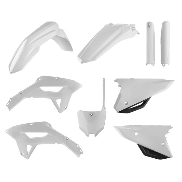 Policeport Plastic Kit - White (21-22) Honda CRF450RX 91093
