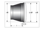 HighSider Jackson LED fő fényszóró betét - 5 3/4 ”226-016