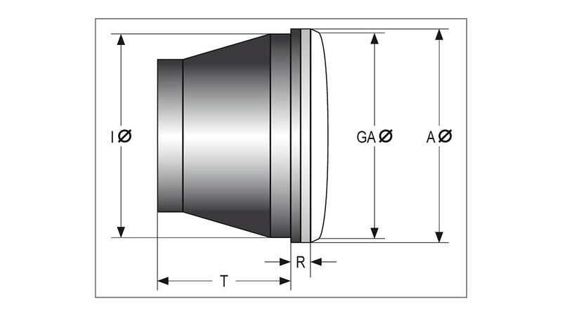 HighSider Jackson LED fő fényszóró betét - 5 3/4 ”226-016