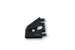 Highsider CNC Aluminum Lamp Holder Set Extend for Ø 35-37 mm, Adjustable Length, Black 220-810402