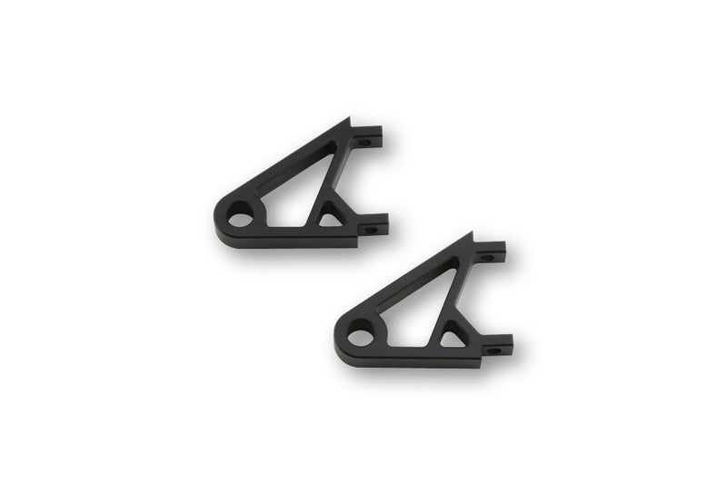 Highsider CNC Aluminium Lamp Holder XS, Black Anodized, (Pair) 220-816