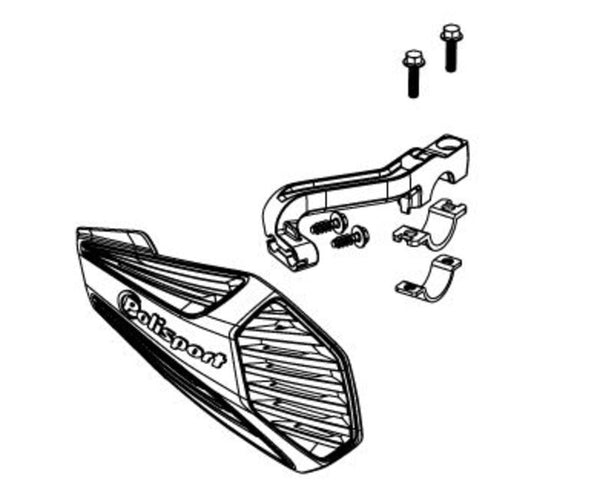 Rendőrport MX Air/MX Force Handguards szerelőkészlet 83092001