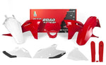 Racetech műanyag készlet-vörös/fehér gázgáz-EC/EC-F r-Kitgas-OEM-621