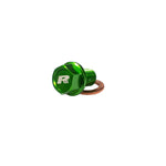RFX Pro Mágneses Drain Csavar (zöld) [M10 x 22 mm x 1,5] - Kawasaki KXF450/450R FXDB2020099GN