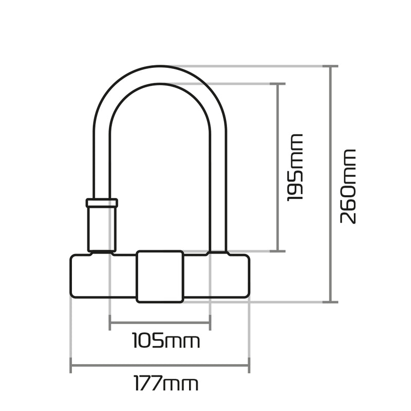 Oxford Magnum U -Backet - 170x285mm LK223