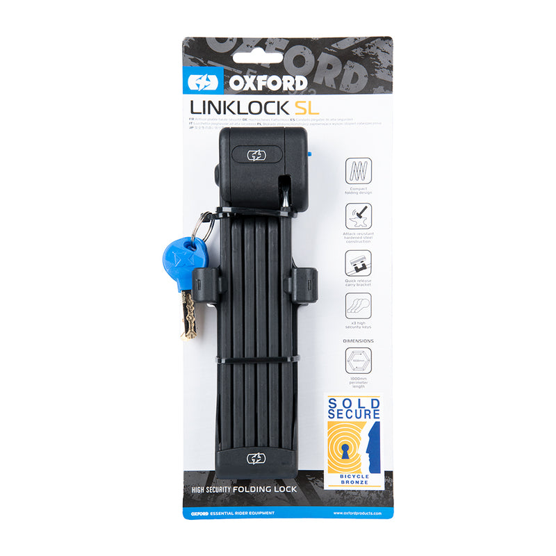 Oxford linklock SL hajtogató zár LK510