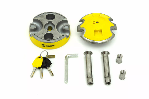 Auvray fal és őrölt horgony 65x42 mm pft14auv