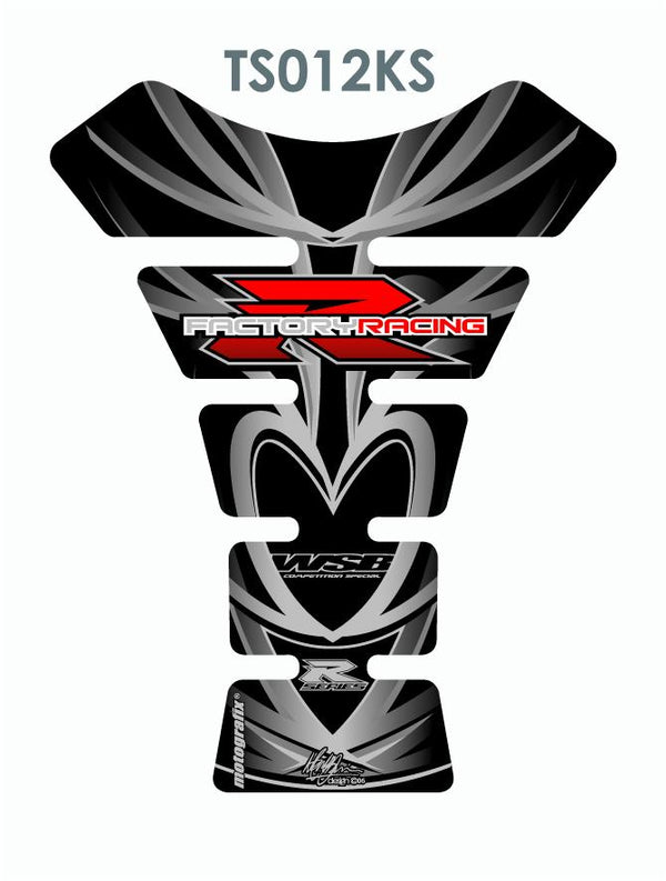 Tartályvédelem gerinc-univerzális ezüst/fekete