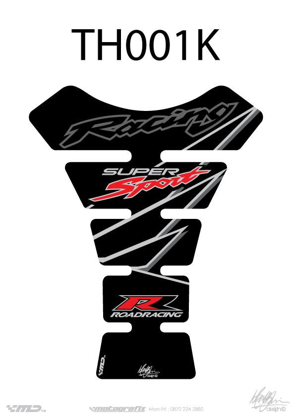 Tartályvédelem gerinc-univerzális fekete