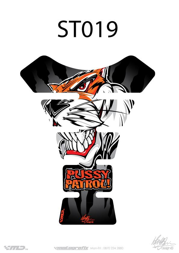 Tartályvédelem gerinc-univerzális fekete