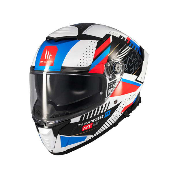 Mt Helmets Integral MC Helmet Thunder 4 Sv Luminence A7