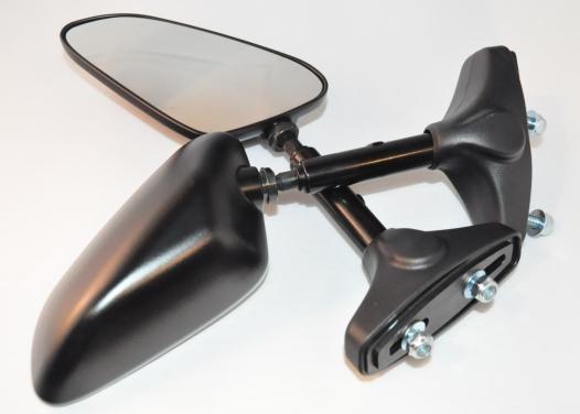 Hozzáférés a hátsó tükör sporton univerzális/pár fekete