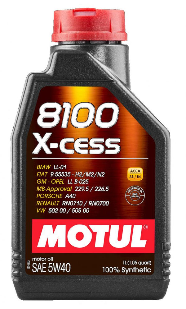 MOTUL 8100 X-CESS 5W40 1L (12db/karton)