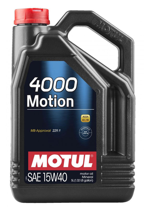 Motul 4000 Motion 15W40 5L (4 db/karton)