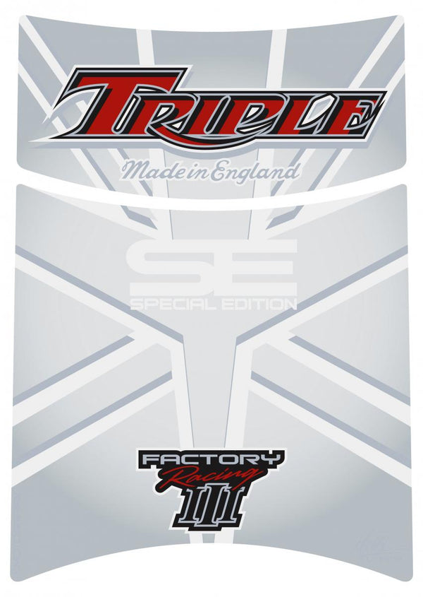 Tank Protection 2010-11 Speed ​​Triple See White