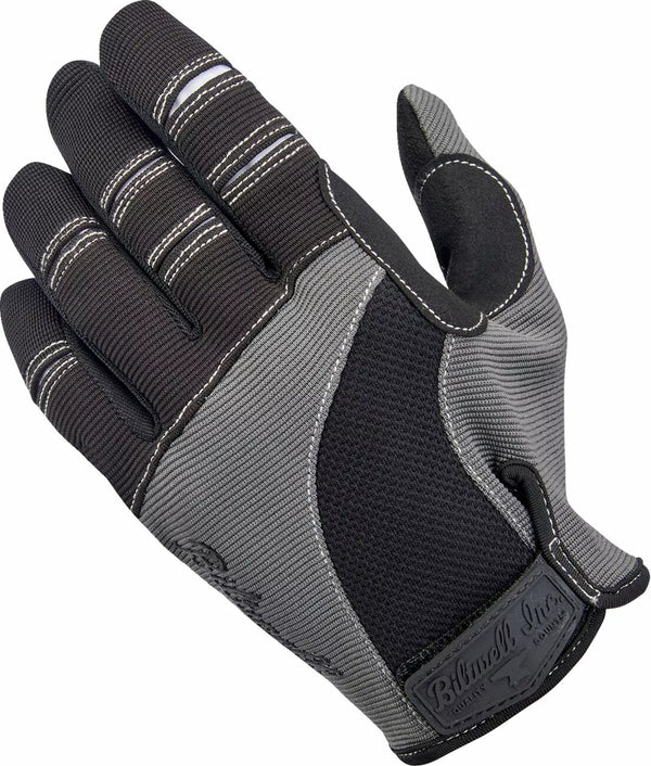 Biltwell kesztyű Moto GRY/BLK SM 1501-1101-002