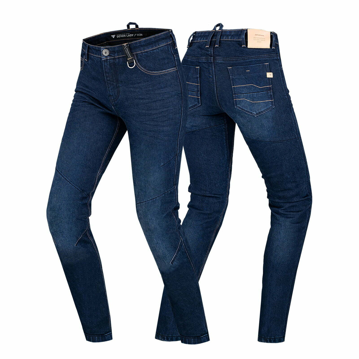 Shima Lady Kevlar Mc-Jeans Devon sötétkék