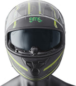 GMS Integral Mc-Helmet Hexago Green 