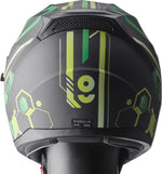 GMS Integral Mc-Helmet Hexago Green 