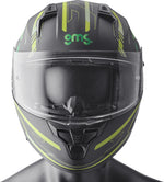 GMS Integral Mc-Helmet Hexago Green 