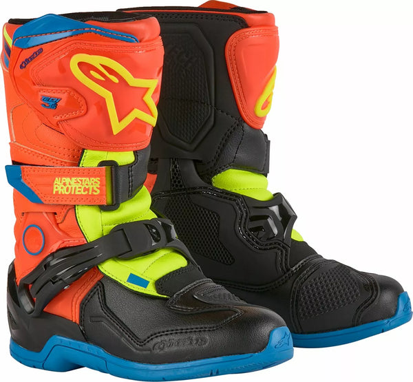 Alpinestars (MX) Boot T3S Kids OR/BL/Y 1 2014524-4755-1