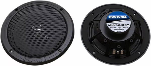 Hogtunes 2 Ohm 6.5 REAR SPEAKERS W Gril 462R-RM