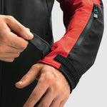 Rebelhorn Softshell MC-Jacket Slash fekete /piros