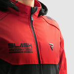 Rebelhorn Softshell MC-Jacket Slash fekete /piros