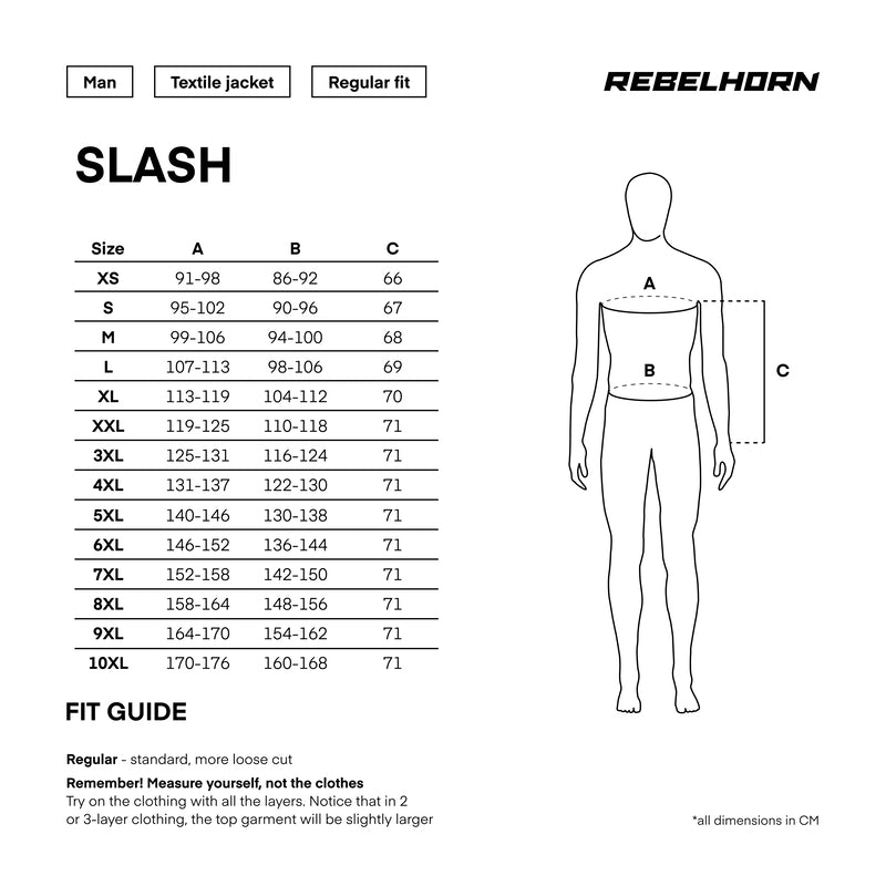 Rebelhorn Softshell MC-Jacket Slash fekete /piros