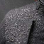 Vattenavvisande material på Rebelhorn Dam Textil Mc-Jacka Jax. Perfekt för körning i olika väderförhållanden.
