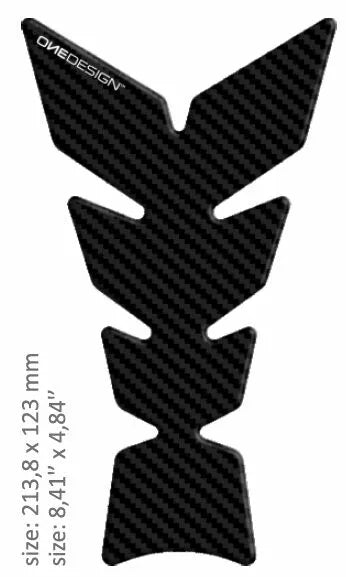 Onedesign Tank Pad Moon Carb Black Soft Cgan101p