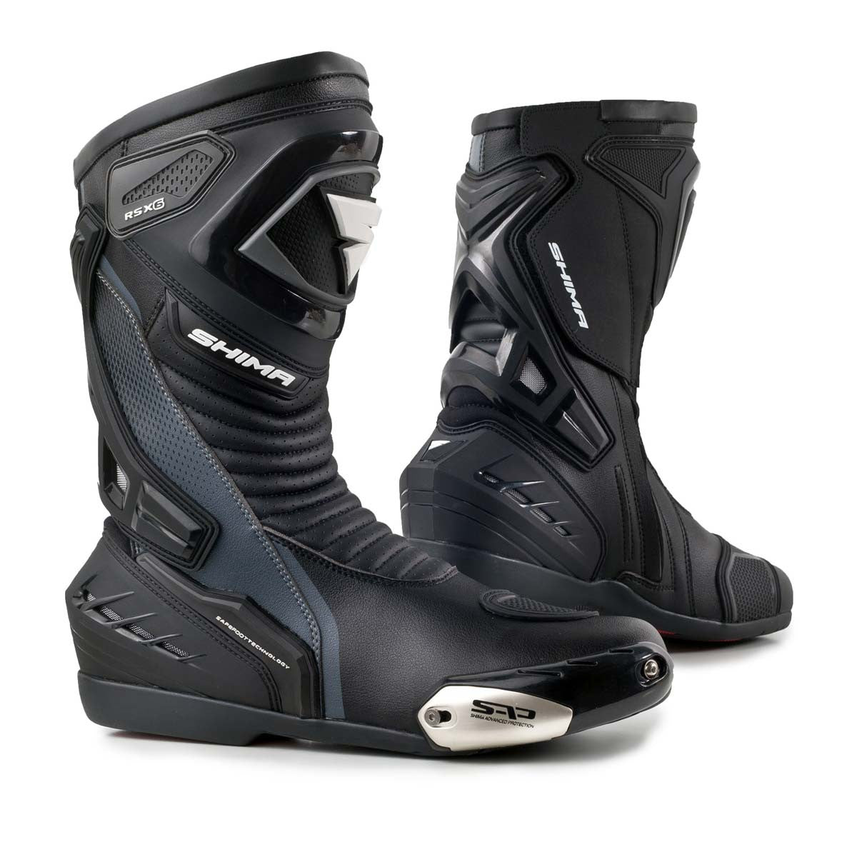 Shima Sport MC Boots RSX-6 fekete