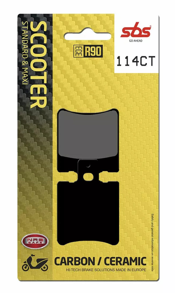 SBS fékpad autó/CER SCOOT 114CT