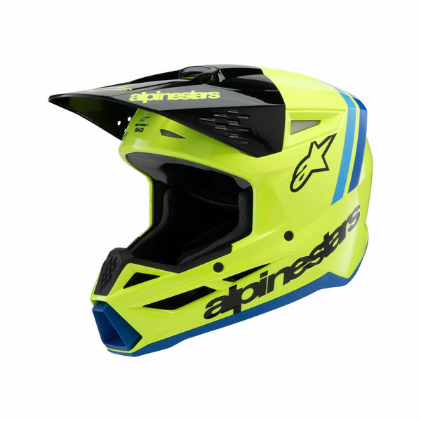 Alpinestars (MX) sisak YTH SM3 RADIUM YL/BK/B 8301925-5017-SYM