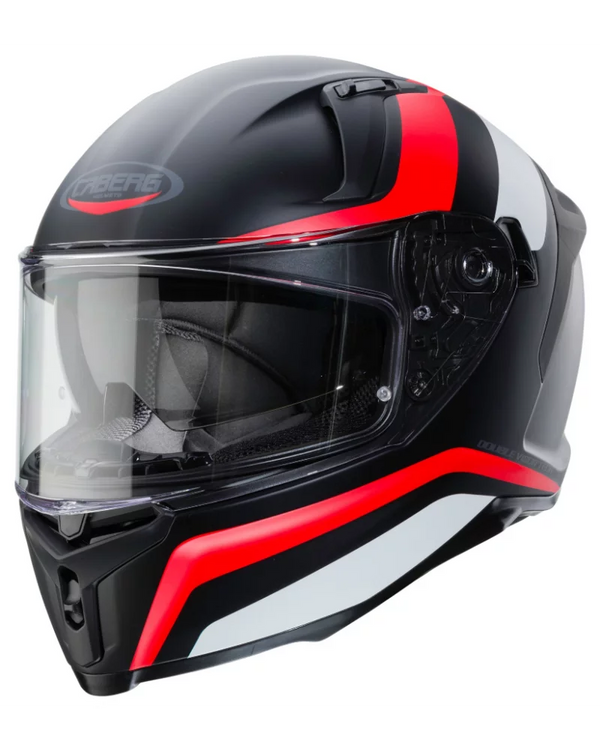 Caberg Integral MC Helm Avalon Blast Black /Piros