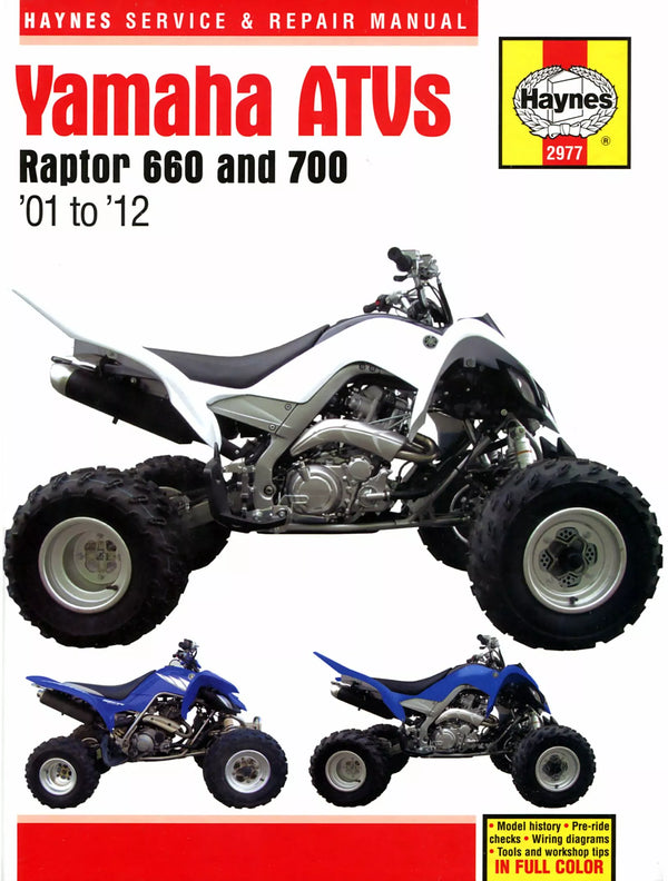 Haynes Yamaha Raptor 660 és 700 A 2977