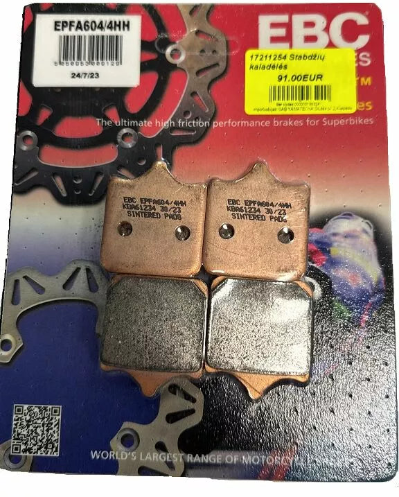 EBC BRAKE PAD EPFA EXT PRO EPFA604/4HH