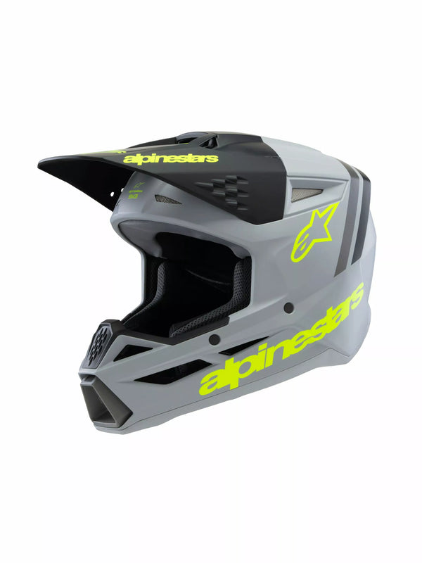 Alpinestars (MX) sisak YTH SM3 RADium Gy/BLK/Y 8301925-9510
