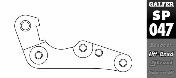 Galfer féknyereg adapter SP047