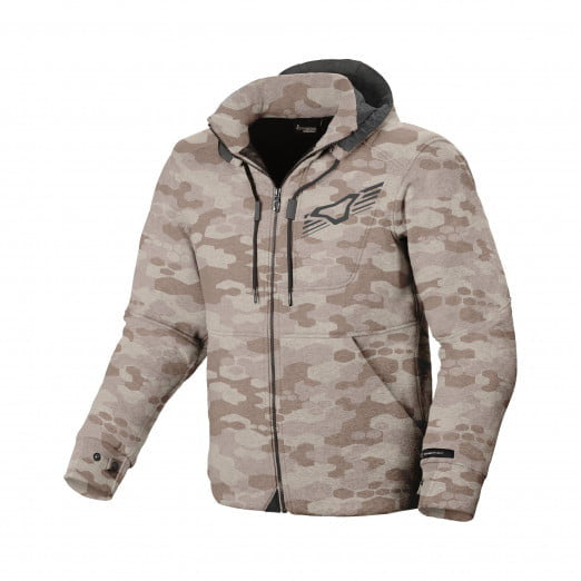 Macna Kevlar MC-Hoodie District Beggie /Camo