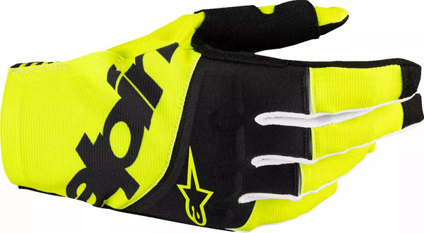 Alpinestars (MX) kesztyű MX Techstar BK/YW S 3560125-155-S